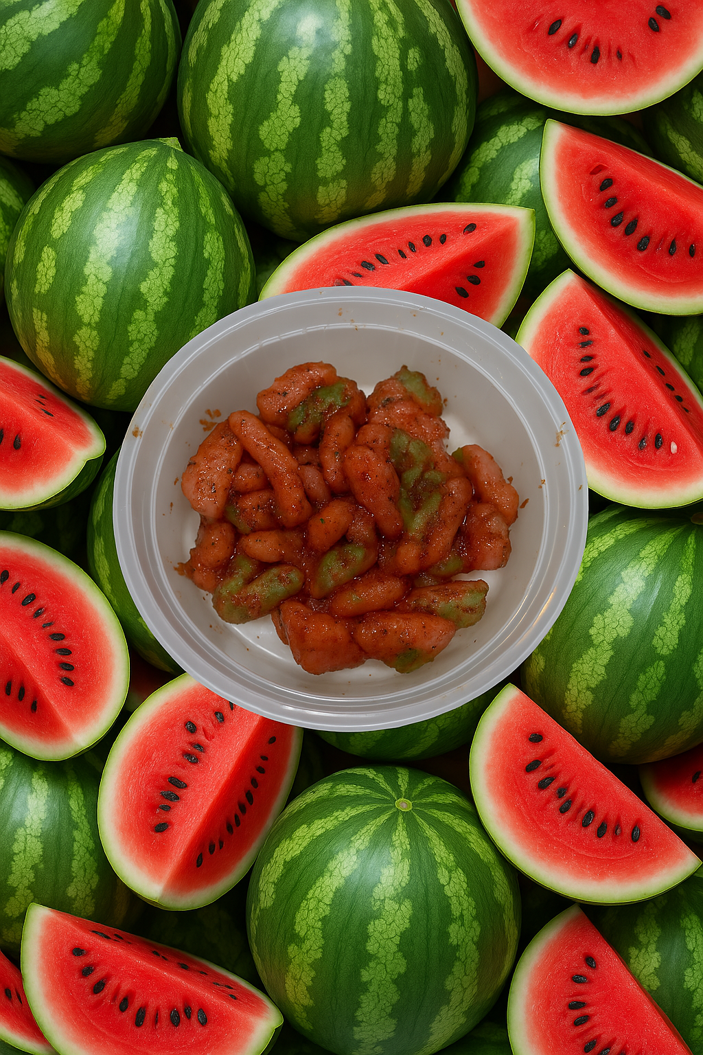 Chamoy Watermelon Slices